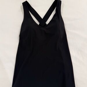 Lululemon Black Cross Back Tank
